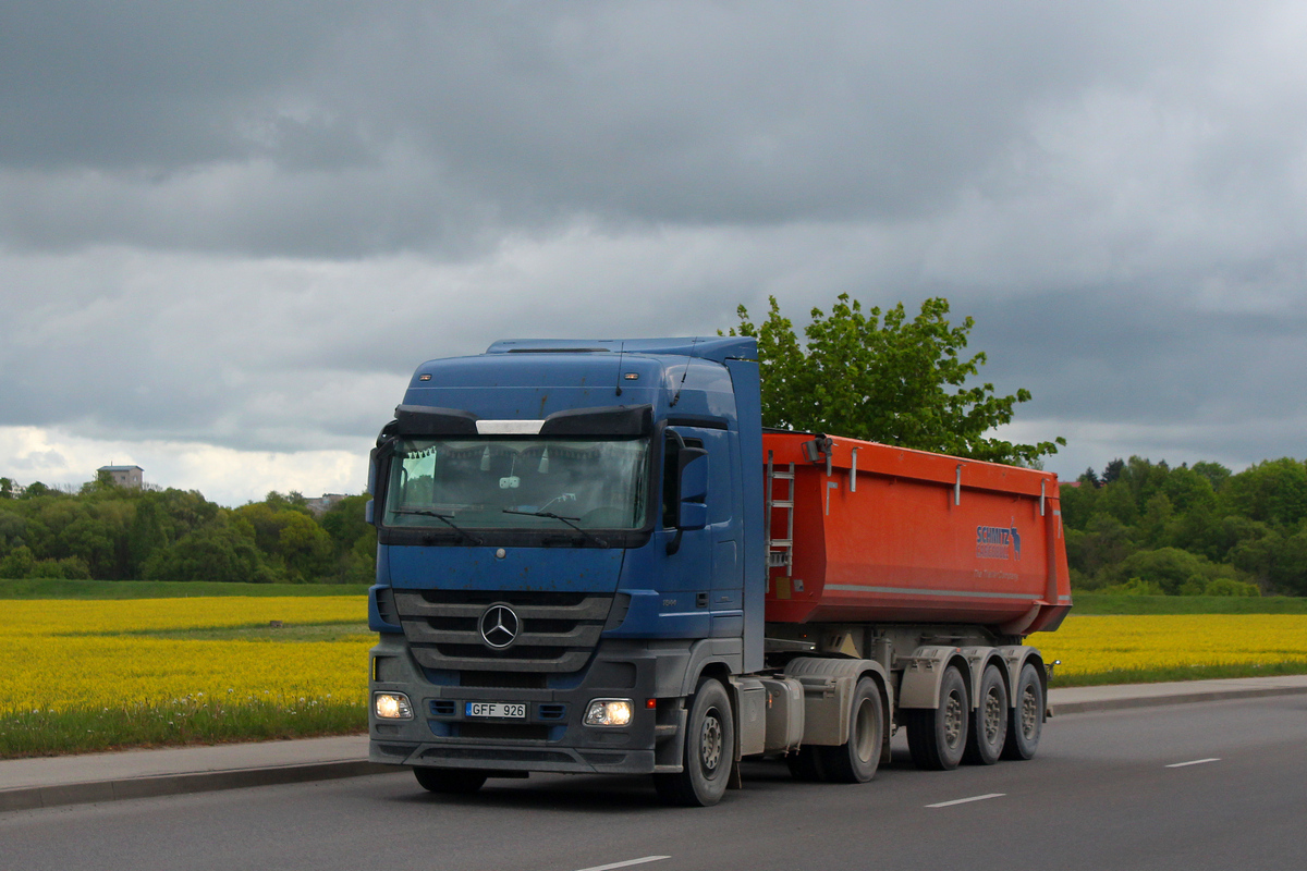 Литва, № GFF 926 — Mercedes-Benz Actros ('2009) 1844