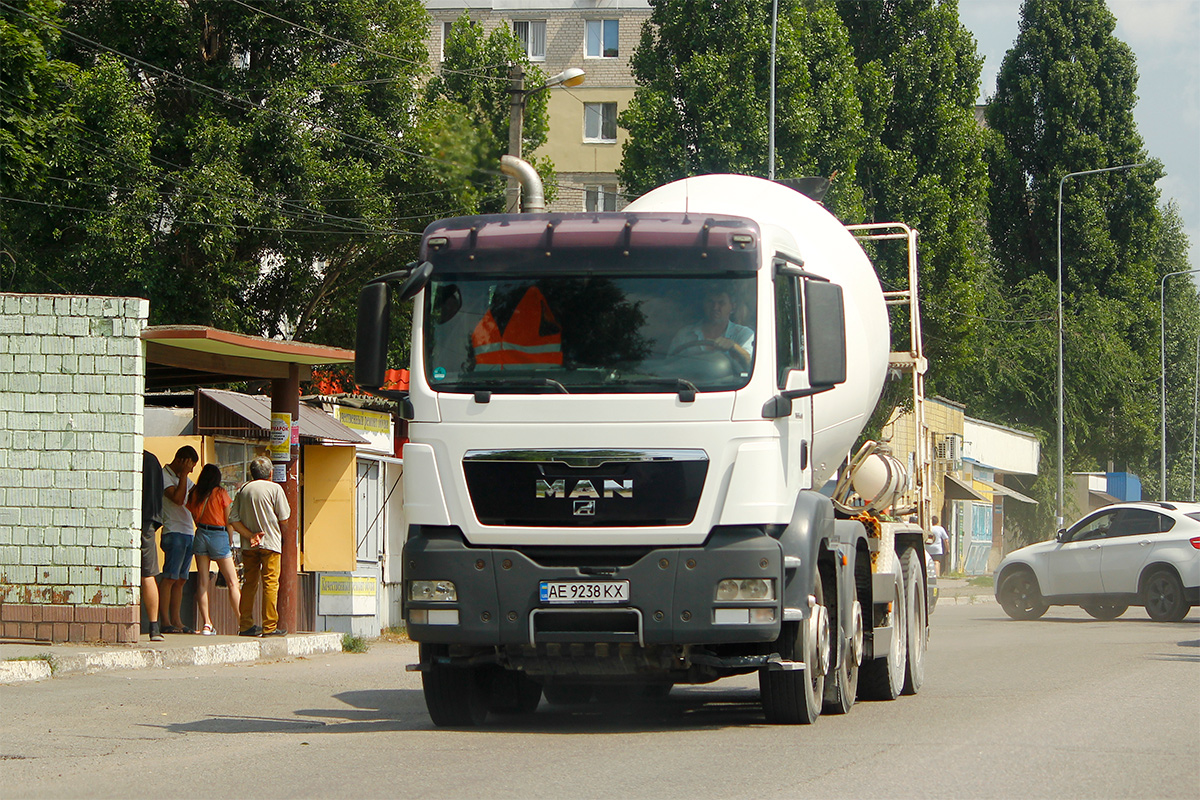 Днепропетровская область, № АЕ 9238 КХ — MAN TGS ('2007) 35.400 Днепропетровская область, № АЕ 9238 КХ — MAN TGS ('2007) 35.400