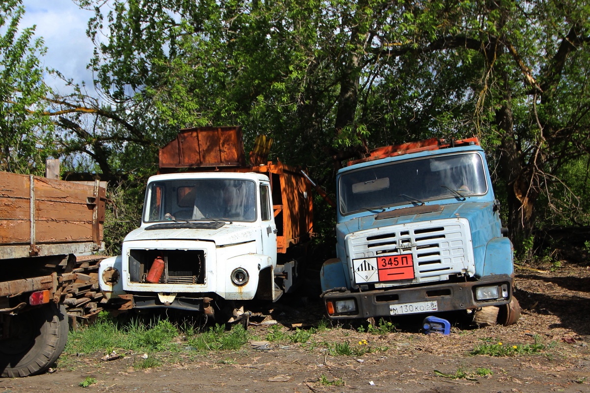 Тамбовская область, № (68) Б/Н 0189 — ГАЗ-3306/3307/3309 (общая модель); Тамбовская область, № М 130 КО 68 — ЗИЛ-432932; Тамбовская область — Автомобили без номеров