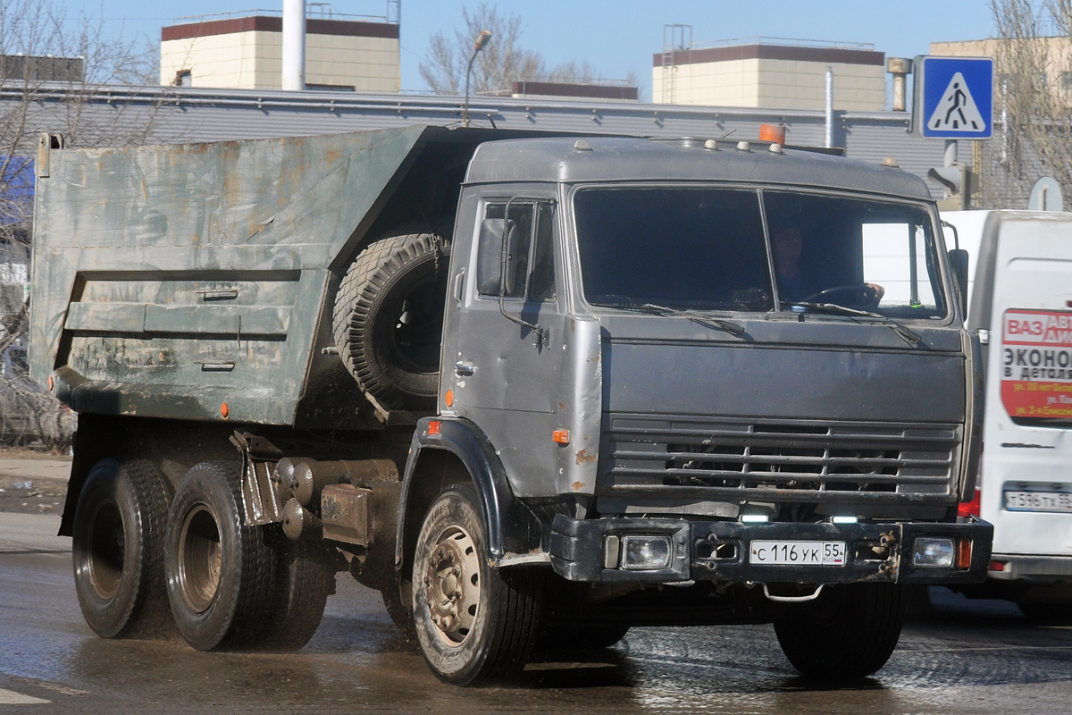 Омская область, № С 116 УК 55 — КамАЗ-55111-02 [55111C]