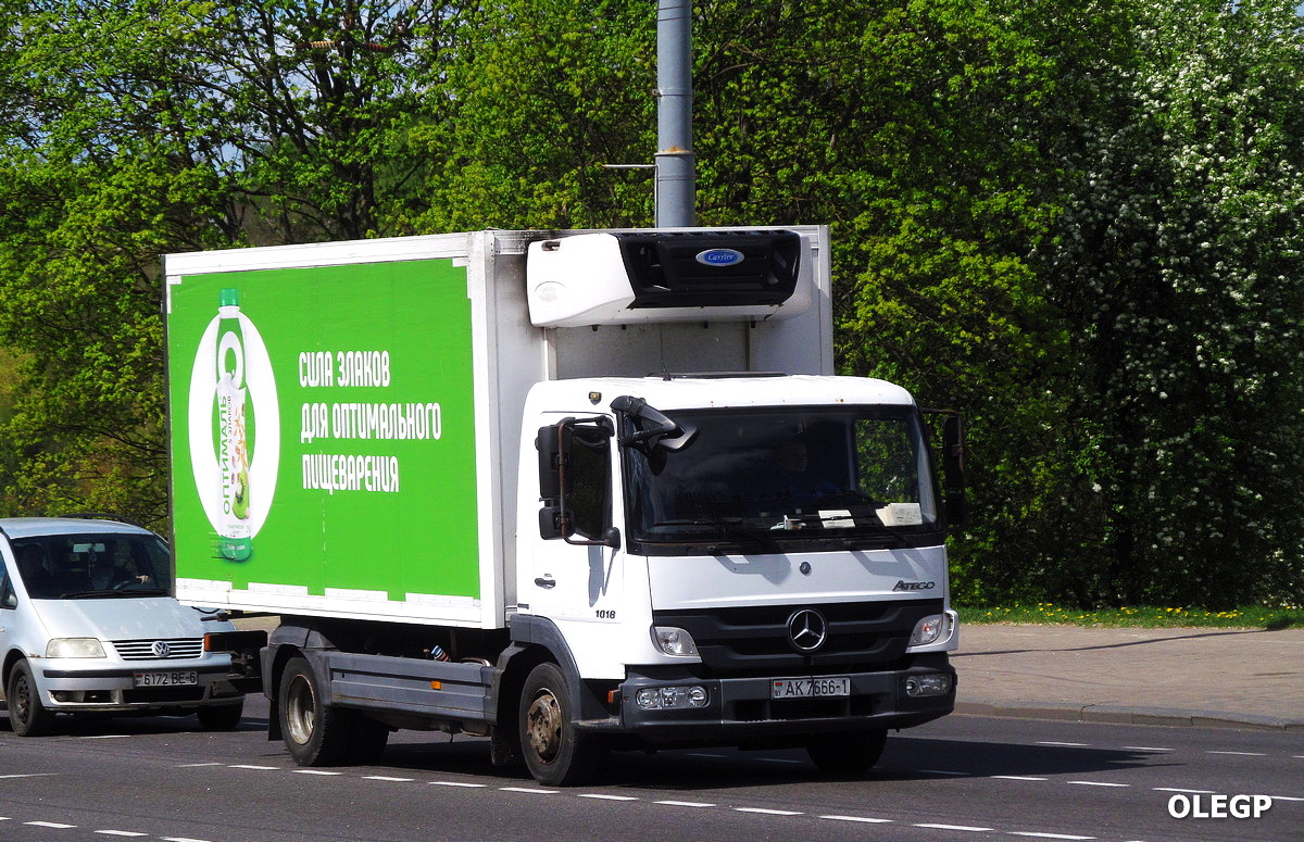 Брестская область, № АК 7666-1 — Mercedes-Benz Atego 1018 Брестская область, № АК 7666-1 — Mercedes-Benz Atego 1018