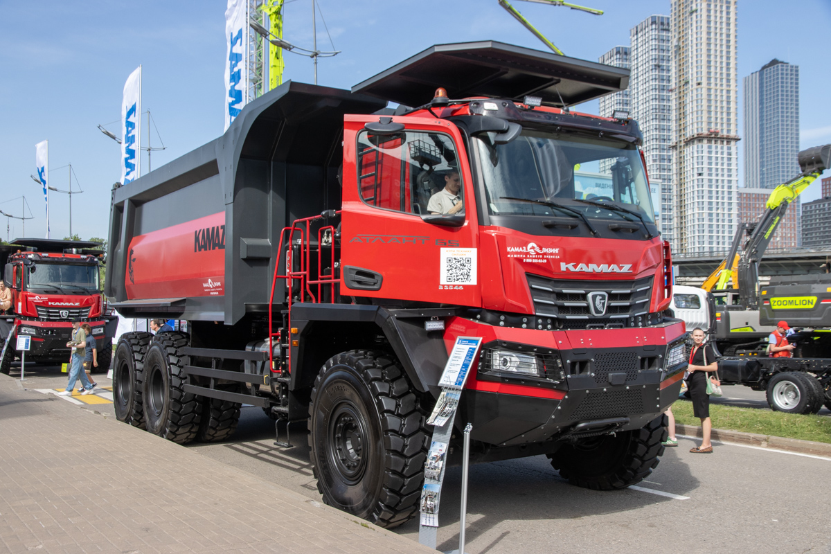 Татарстан — Новые автомобили ПАО "КамАЗ"; Татарстан — Автомобили без номеров; Московская область — Выставки "COMvex" и "CTT Expo"— 2025