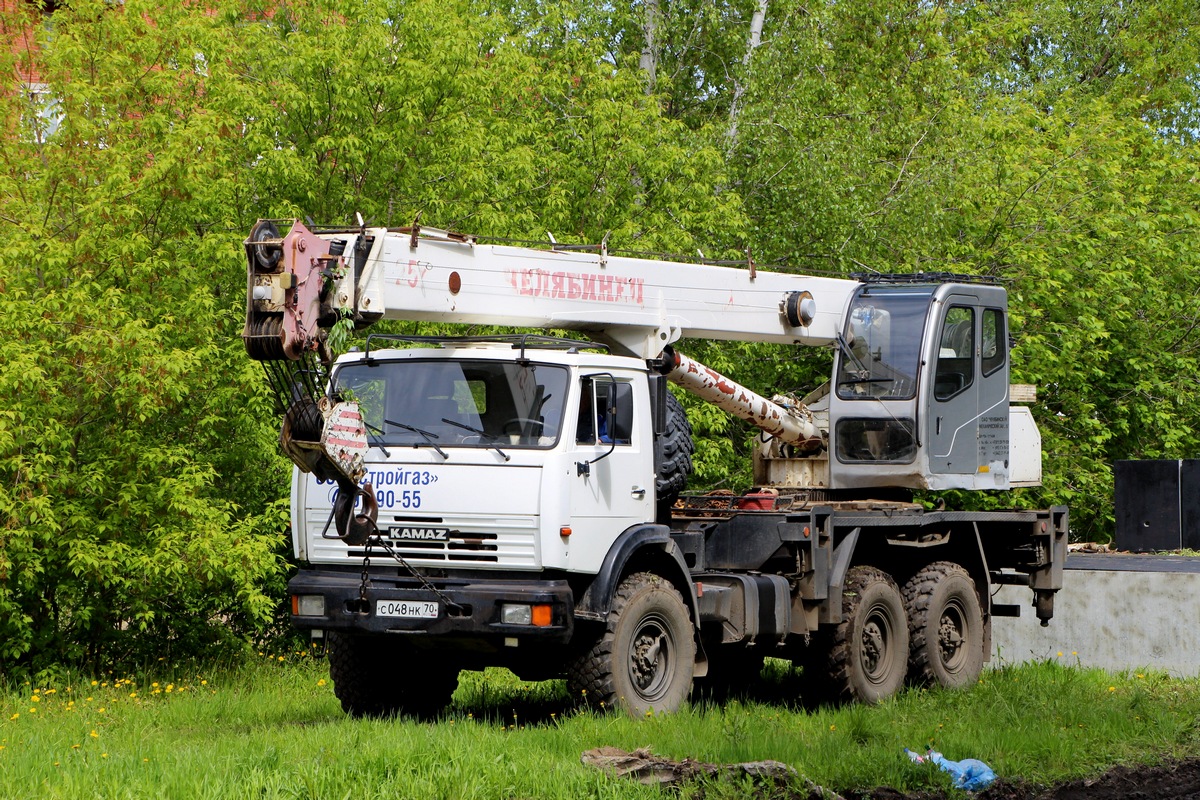 Томская область, № С 048 НК 70 — КамАЗ-43118-15 [43118R]