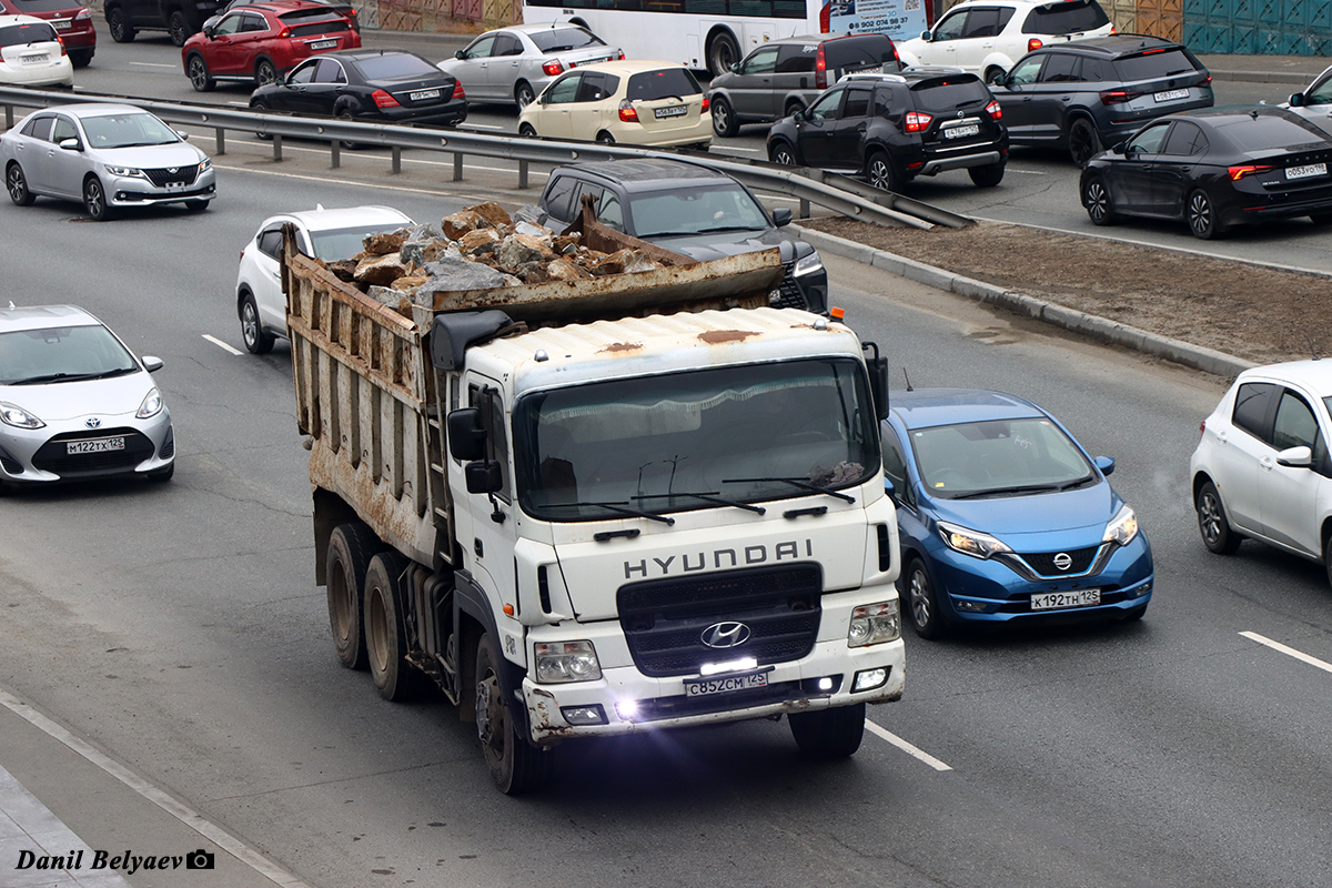 Приморский край, № С 852 СМ 125 — Hyundai Power Truck (общая модель) Приморский край, № С 852 СМ 125 — Hyundai Power Truck (общая модель)