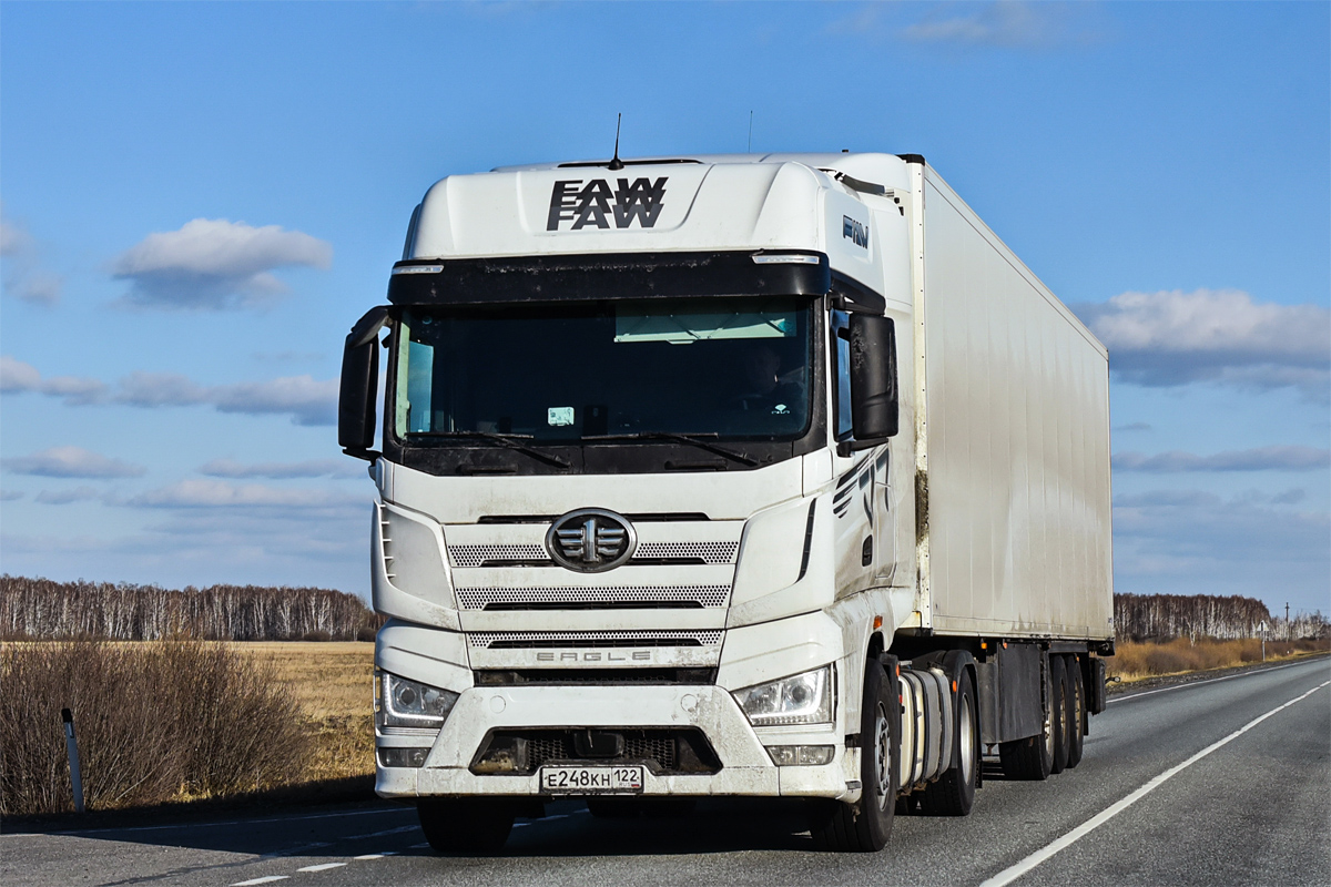 Алтайский край, № Е 248 КН 122 — FAW J7 Eagle CA4180 Алтайский край, № Е 248 КН 122 — FAW J7 Eagle CA4180