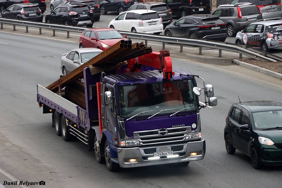 Приморский край, № Е 243 ЕК 125 — Hino Profia Приморский край, № Е 243 ЕК 125 — Hino Profia