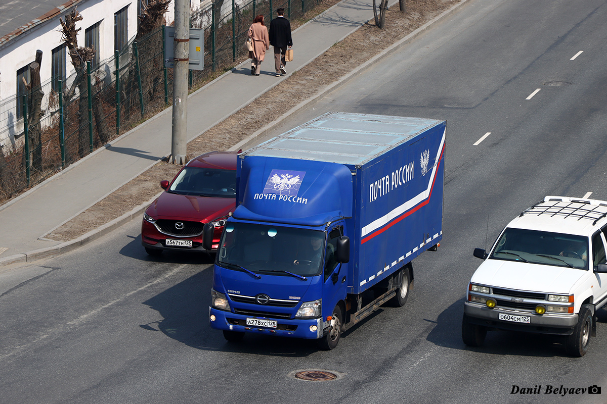 Приморский край, № А 278 ХС 125 — Hino (общая модель) Приморский край, № А 278 ХС 125 — Hino (общая модель)