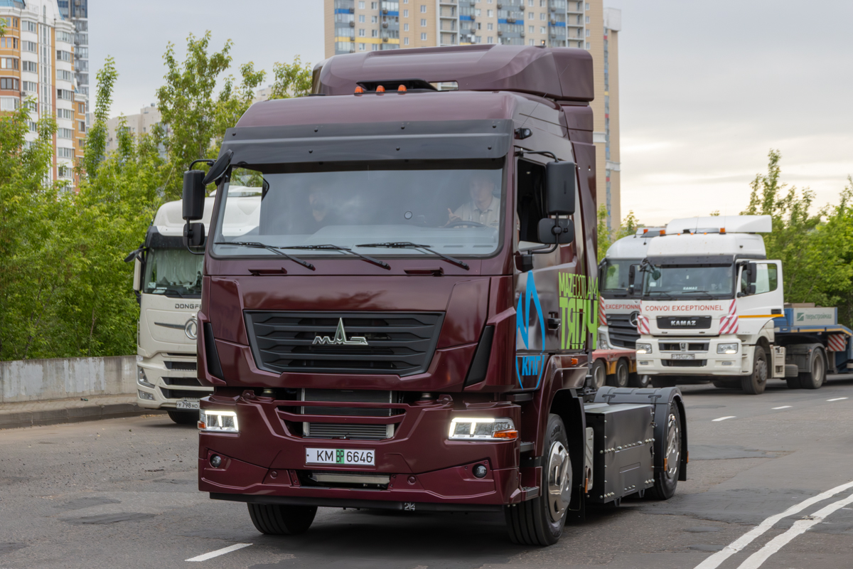 Минск, № КМ ВР 6646 — МАЗ-5440 (общая модель); Минск — Новые автомобили МАЗ; Московская область — Выставки "COMvex" и "CTT Expo"— 2025