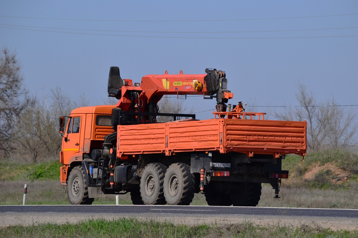 Волгоградская область, № М 732 СА 134 — КамАЗ-43118-46