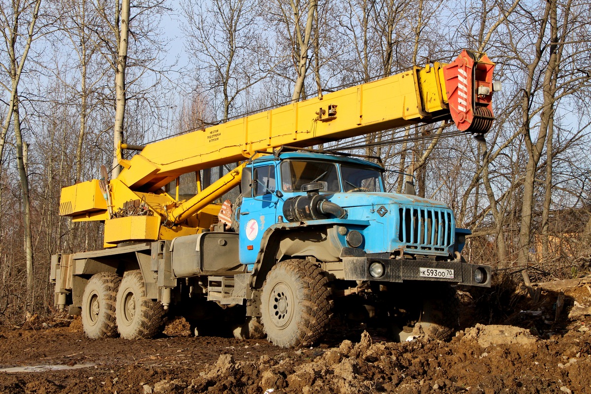 Томская область, № К 593 ОО 70 — Урал-4320-40