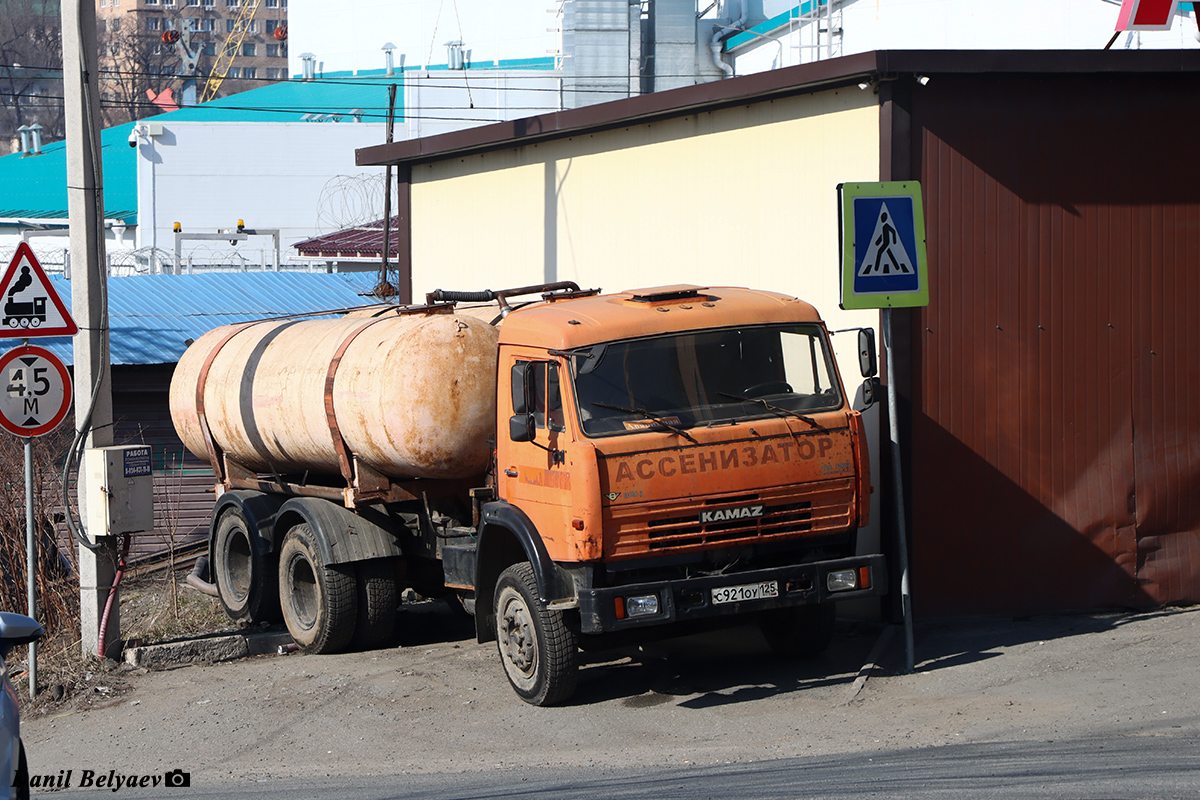 Приморский край, № С 921 ОУ 125 — КамАЗ-65115-D3(97) Приморский край, № С 921 ОУ 125 — КамАЗ-65115-D3(97)
