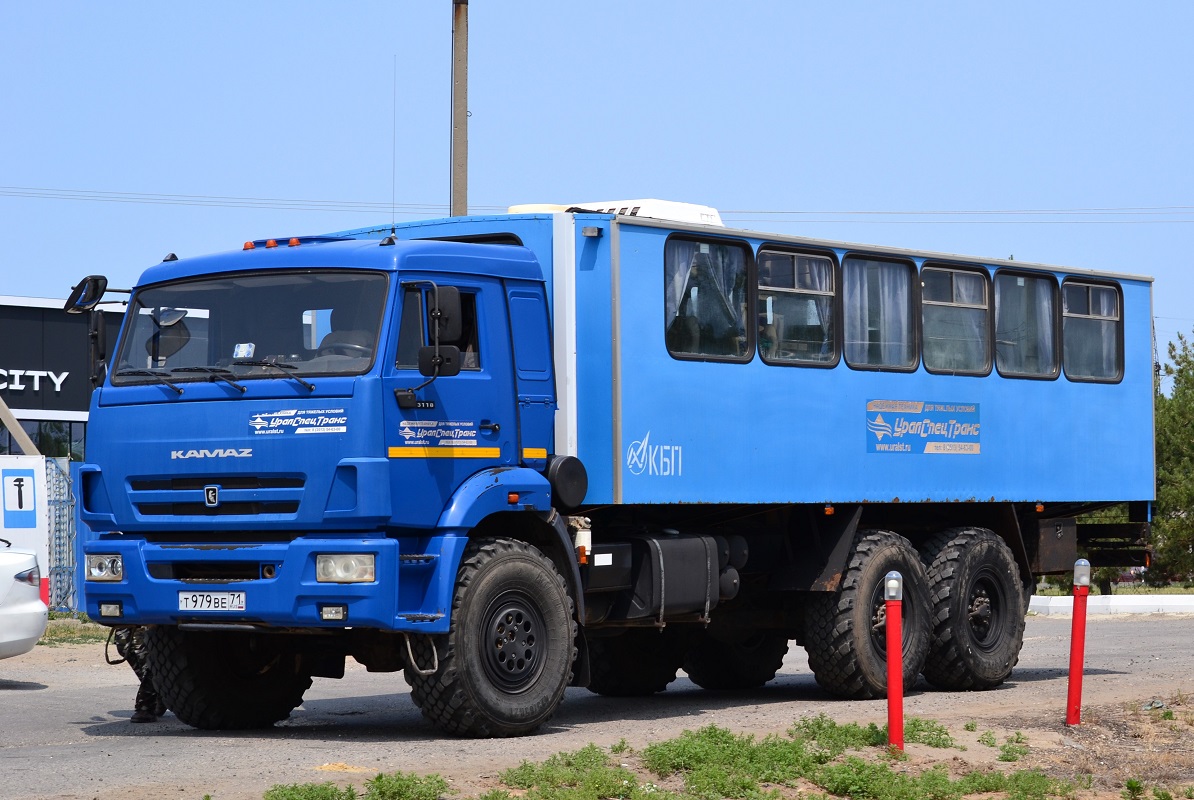 Тульская область, № Т 979 ВЕ 71 — КамАЗ-43118-46