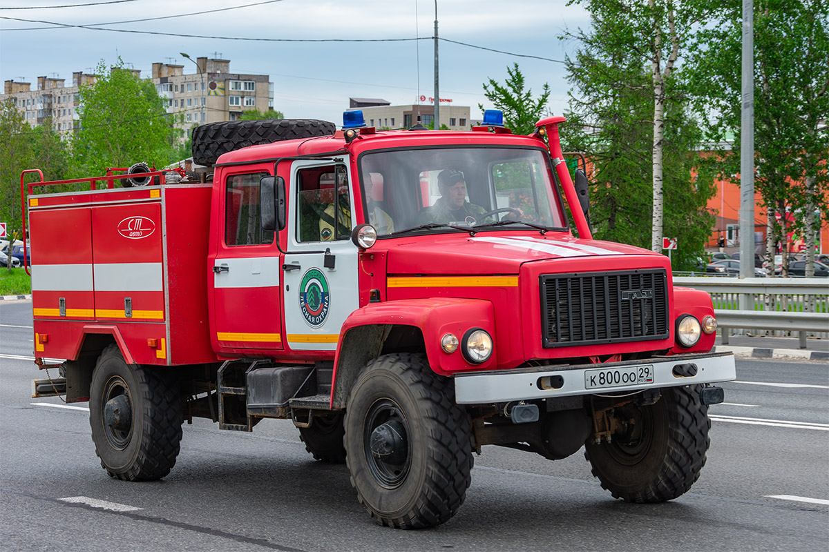 Архангельская область, № К 800 ОО 29 — ГАЗ-33081 «Садко»