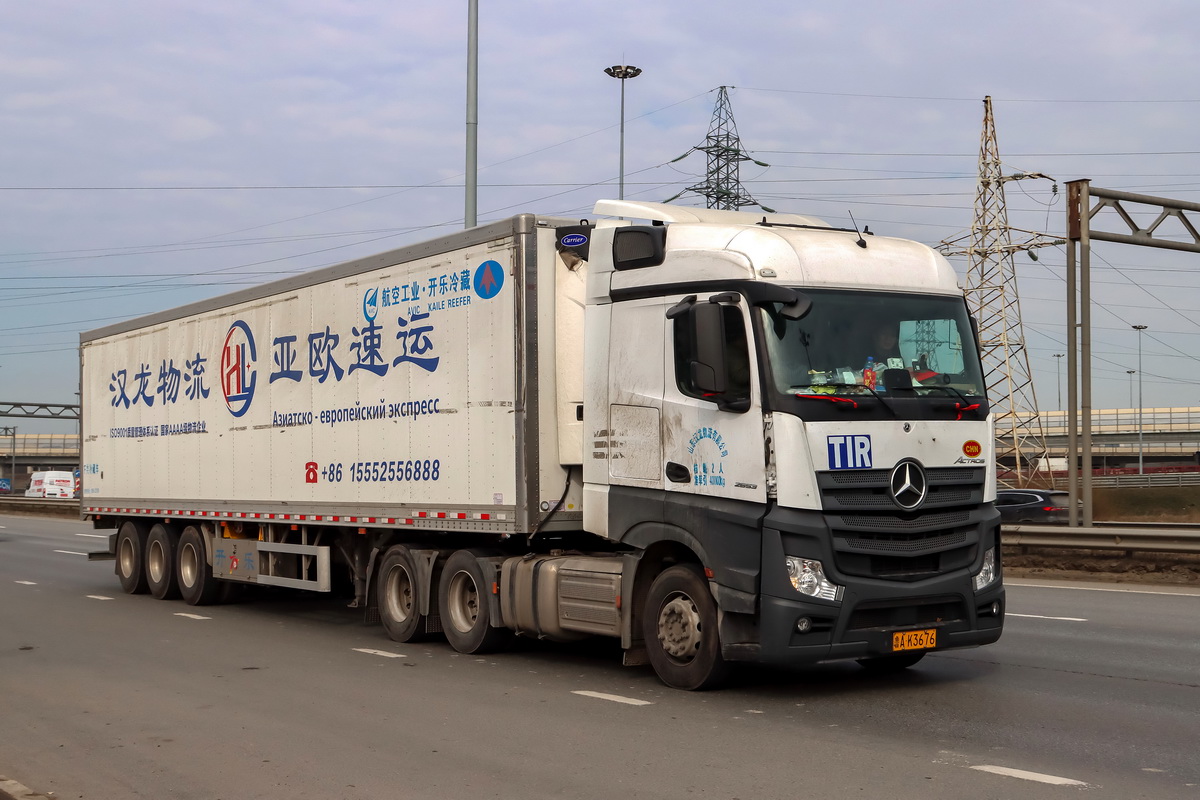 Китай, № 鲁A-K3676 — Mercedes-Benz Actros ('2022) [LRD]