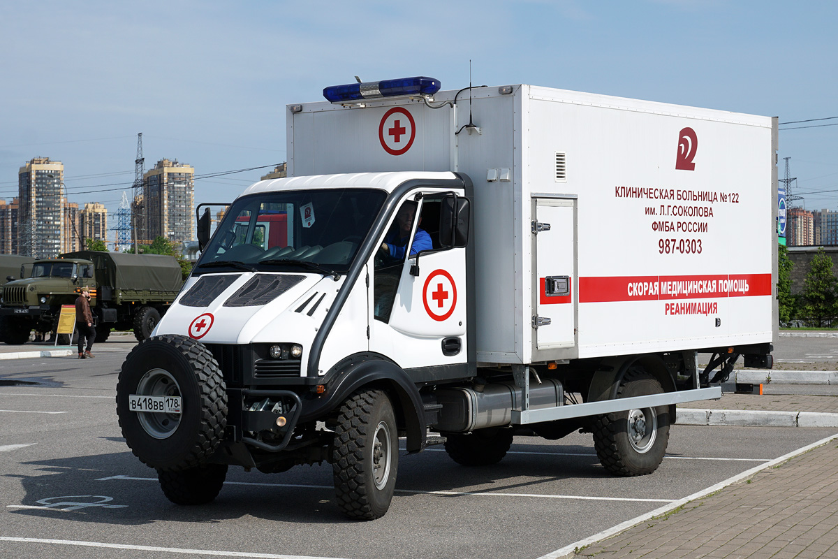 Санкт-Петербург, № В 418 ВВ 178 — Bremach T-Rex