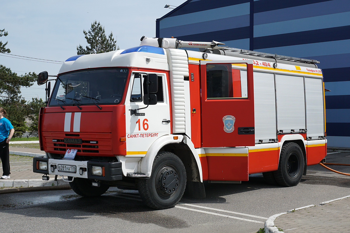 Санкт-Петербург, № В 281 УА 178 — КамАЗ-43253-A3(96) Санкт-Петербург, № В 281 УА 178 — КамАЗ-43253-A3(96)