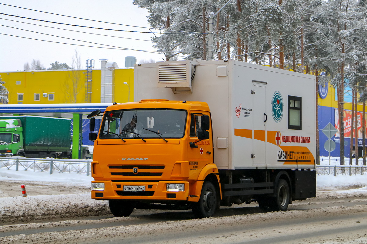 Ленинградская область, № А 162 ВВ 147 — КамАЗ-4308-G5(69)