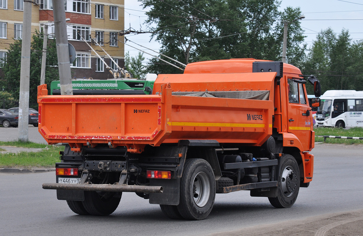 Омская область, № Т 446 ХУ 55 — КамАЗ-43255-R4(28) Омская область, № Т 446 ХУ 55 — КамАЗ-43255-R4(28)
