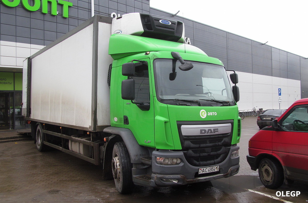 Минская область, № АС 4954-5 — DAF LF Euro6 FA Минская область, № АС 4954-5 — DAF LF Euro6 FA