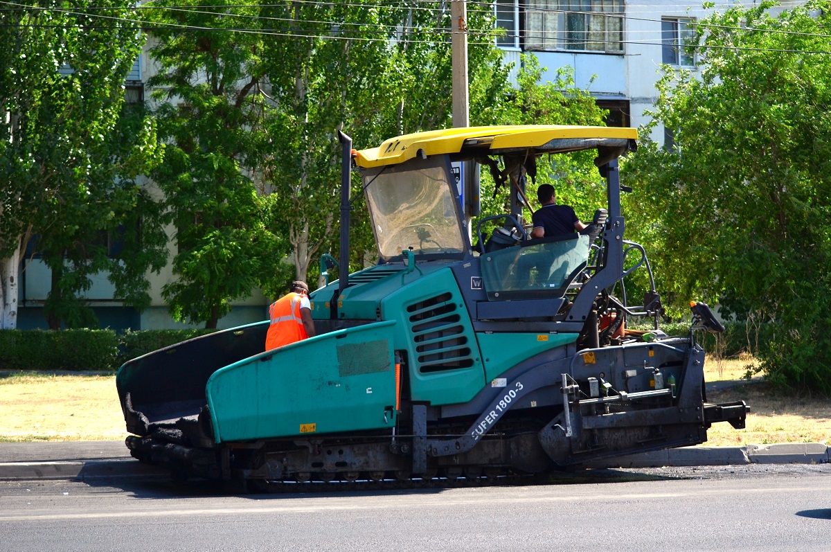 Волгоградская область, № 7041 ВЕ 34 — Vogele Super 1800-3 Волгоградская область, № 7041 ВЕ 34 — Vogele Super 1800-3