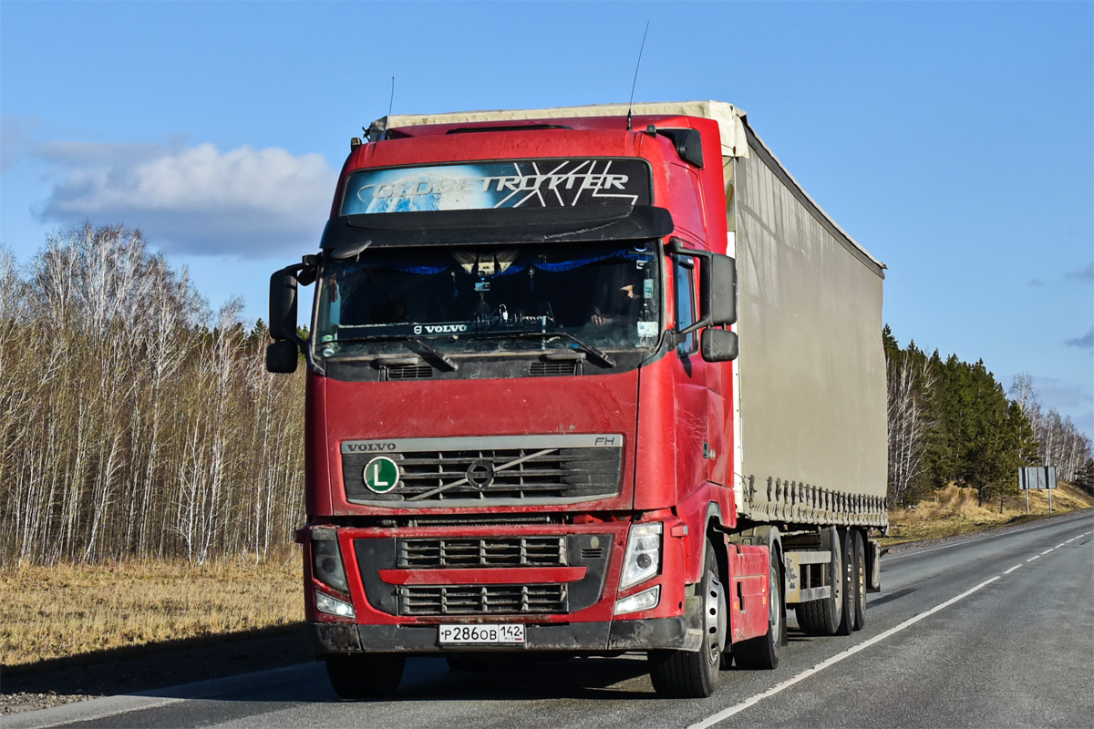 Кемеровская область, № Р 286 ОВ 142 — Volvo ('2008) FH-Series Кемеровская область, № Р 286 ОВ 142 — Volvo ('2008) FH-Series