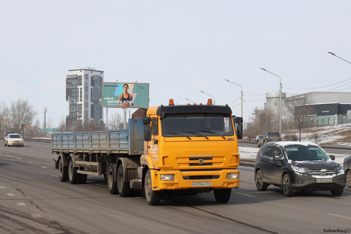 Красноярский край, № Р 310 МН 124 — КамАЗ-65116-N3(78) Красноярский край, № Р 310 МН 124 — КамАЗ-65116-N3(78)