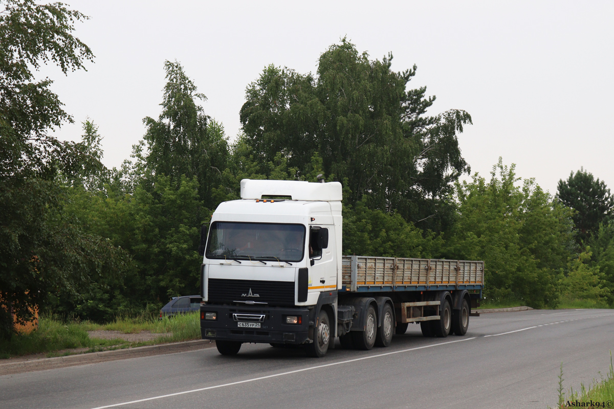 Красноярский край, № С 635 УР 24 — МАЗ-6430A8 Красноярский край, № С 635 УР 24 — МАЗ-6430A8