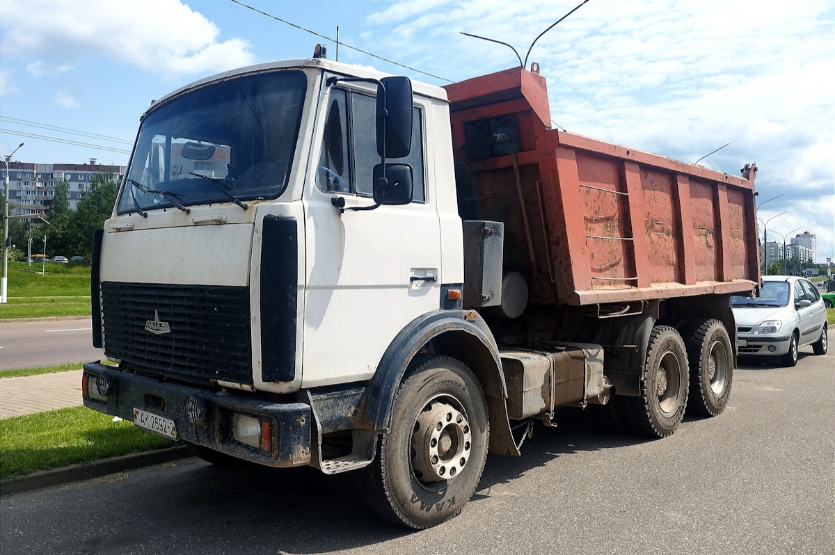 Витебская область, № АК 2692-2 — МАЗ-5516 (общая модель) Витебская область, № АК 2692-2 — МАЗ-5516 (общая модель)
