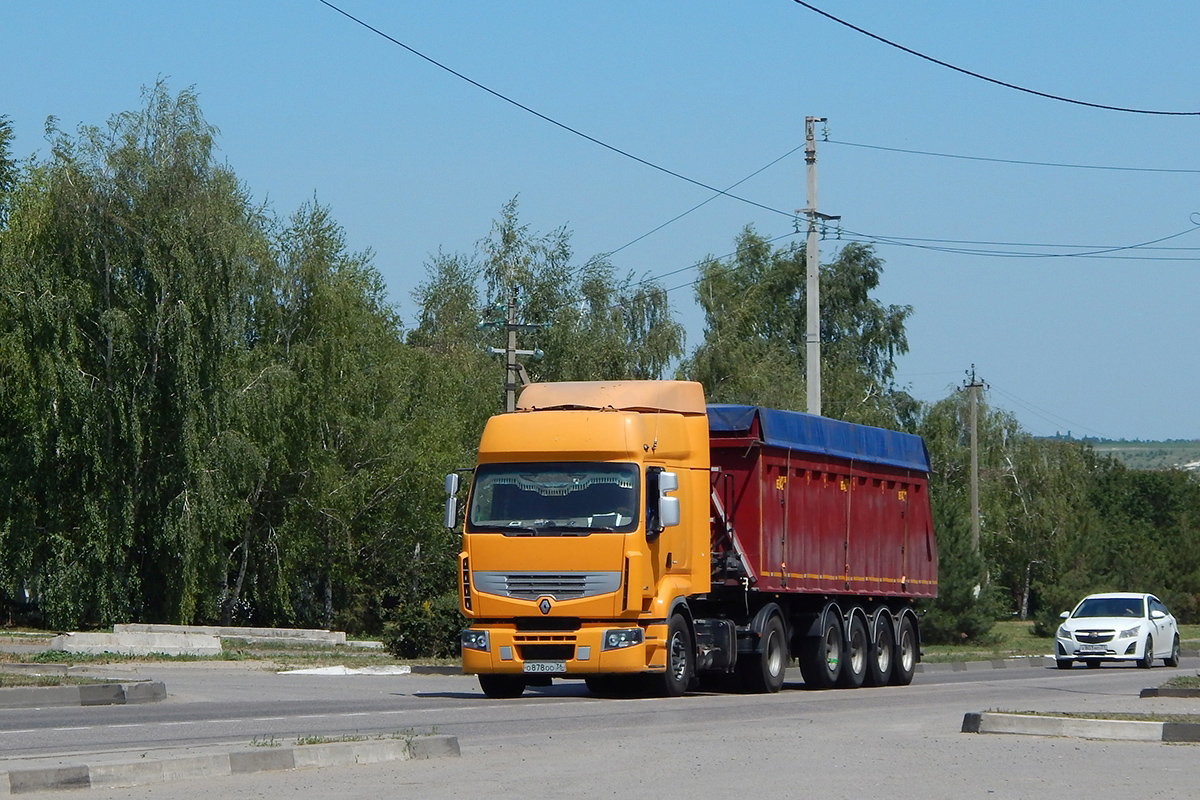 Воронежская область, № О 878 ОО 36 — Renault Premium ('2006) Воронежская область, № О 878 ОО 36 — Renault Premium ('2006)