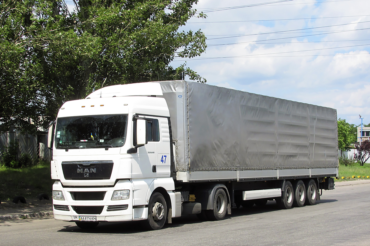 Львовская область, № 47 — MAN TGX ('2007) 18.400 Львовская область, № 47 — MAN TGX ('2007) 18.400