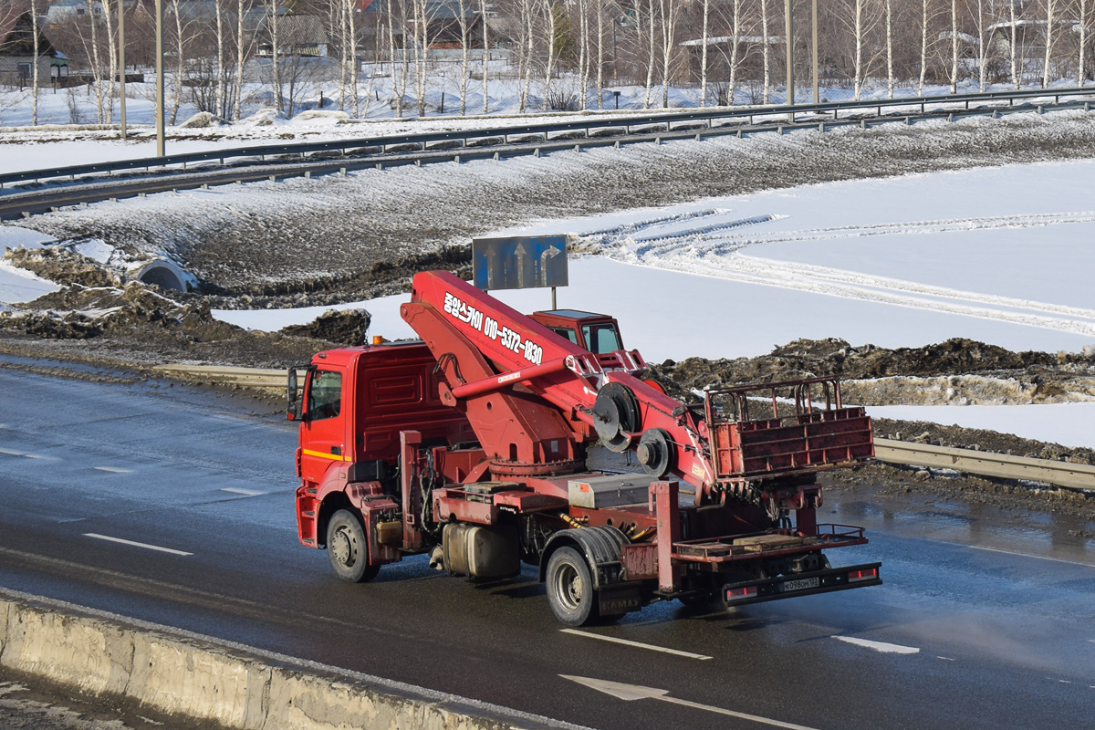 Алтайский край, № К 098 ОМ 122 — КамАЗ-5325-G5(69)
