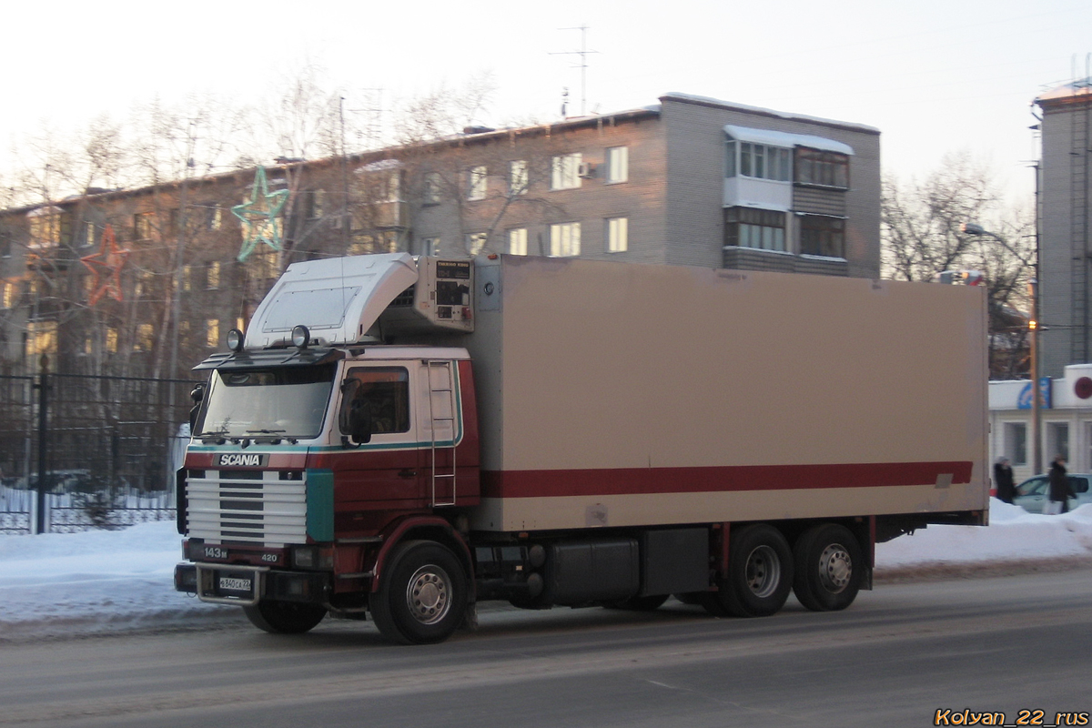 Алтайский край, № В 840 СА 22 — Scania (общая модель) Алтайский край, № В 840 СА 22 — Scania (общая модель)