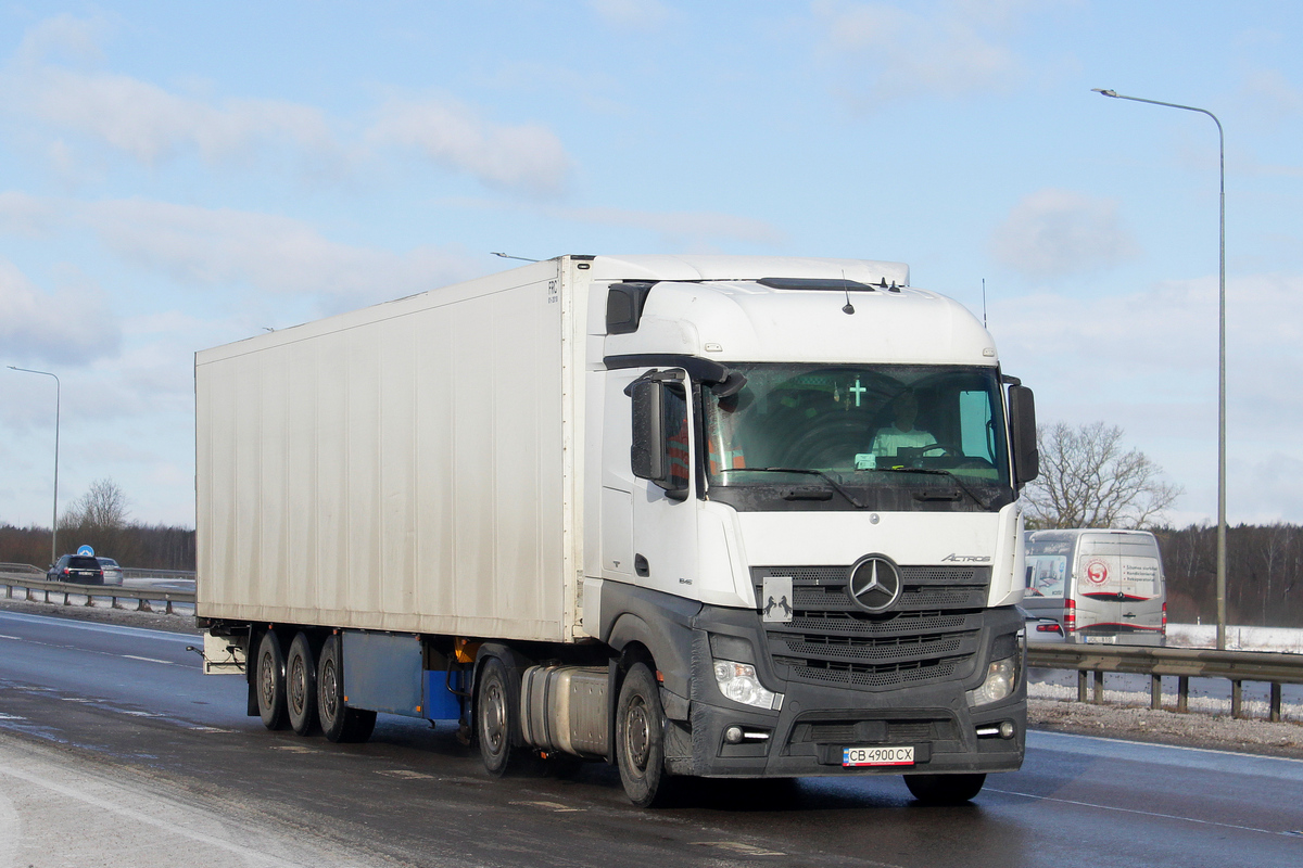 Черниговская область, № СВ 4900 СХ — Mercedes-Benz Actros ('2011) 1845 Черниговская область, № СВ 4900 СХ — Mercedes-Benz Actros ('2011) 1845