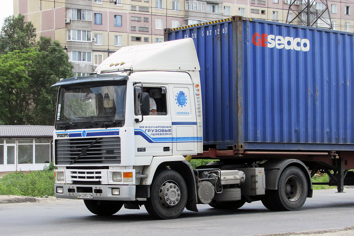 Одесская область, № ВН 2593 СВ — Volvo ('1987) F12 Одесская область, № ВН 2593 СВ — Volvo ('1987) F12