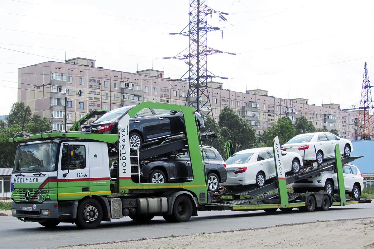 Киев, № АА 7720 ОМ — Mercedes-Benz Actros ('1997) 1840 Киев, № АА 7720 ОМ — Mercedes-Benz Actros ('1997) 1840