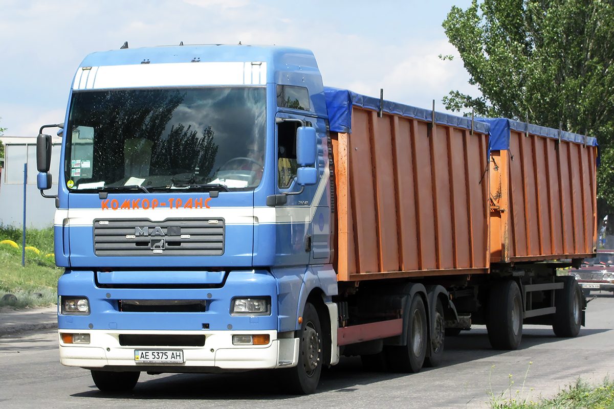 Днепропетровская область, № АЕ 5375 АН — MAN TGA 26.480 Днепропетровская область, № АЕ 5375 АН — MAN TGA 26.480