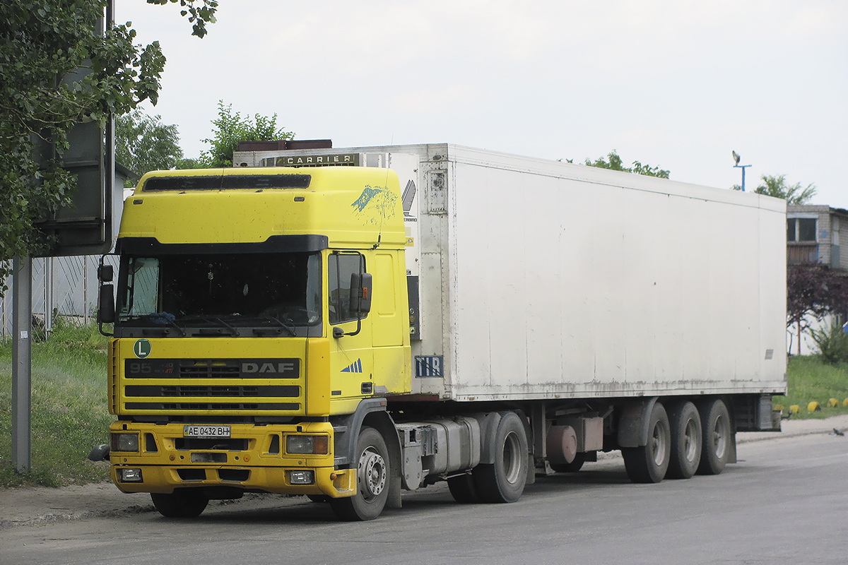 Днепропетровская область, № АЕ 0432 ВН — DAF 95 FT Днепропетровская область, № АЕ 0432 ВН — DAF 95 FT