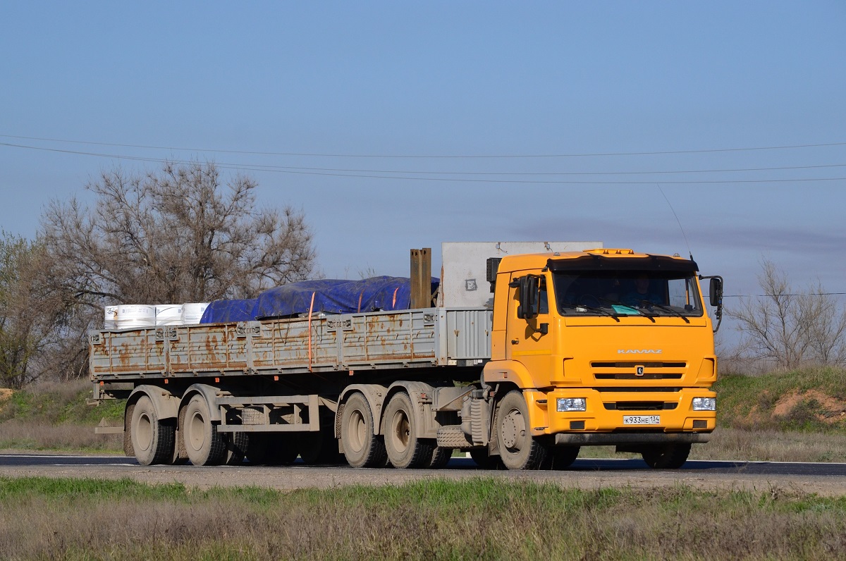 Волгоградская область, № К 933 НЕ 134 — КамАЗ-65116-A5(48)