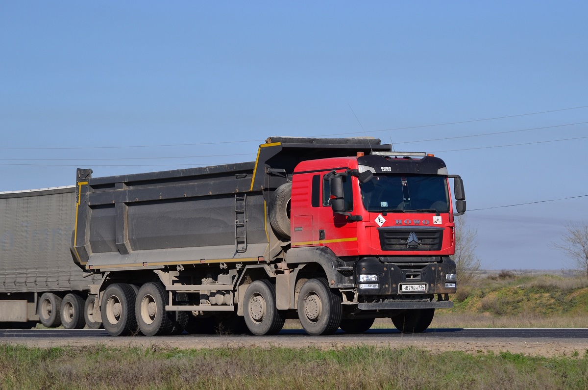 Волгоградская область, № Н 879 ЕН 134 — Howo T5G ZZ3317 Волгоградская область, № Н 879 ЕН 134 — Howo T5G ZZ3317