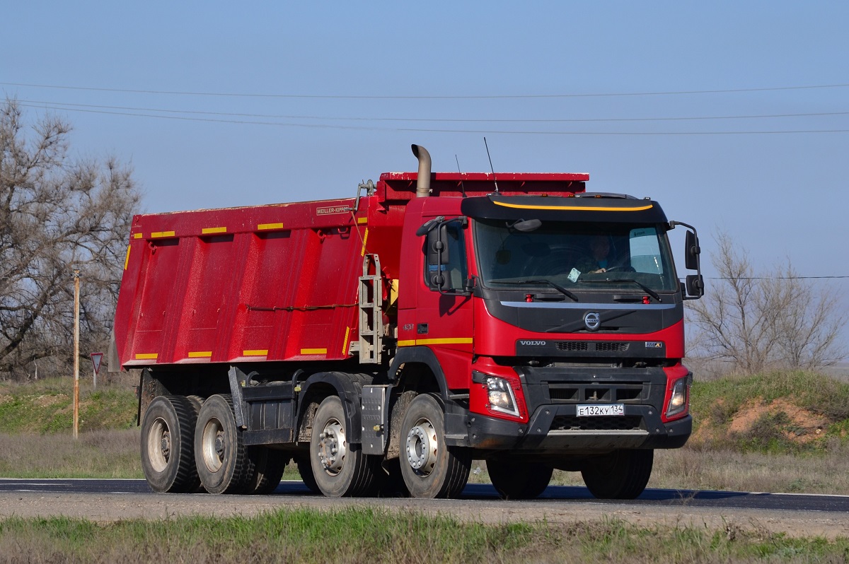 Волгоградская область, № Е 132 КУ 134 — Volvo ('2013) FMX.420 [X9P]