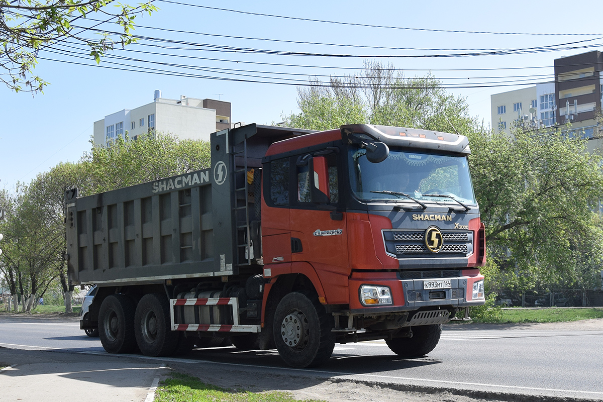 Саратовская область, № К 993 МТ 164 — Shaanxi Shacman X3000 SX3258 Саратовская область, № К 993 МТ 164 — Shaanxi Shacman X3000 SX3258