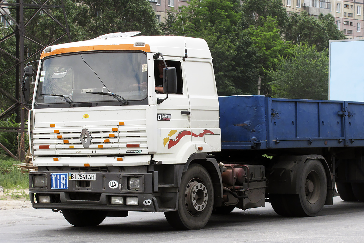 Полтавская область, № ВІ 7541 АН — Renault G-Series Manager Полтавская область, № ВІ 7541 АН — Renault G-Series Manager