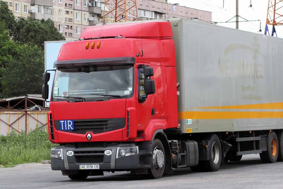 Днепропетровская область, № АЕ 3518 СВ — Renault Premium ('2006) Днепропетровская область, № АЕ 3518 СВ — Renault Premium ('2006)