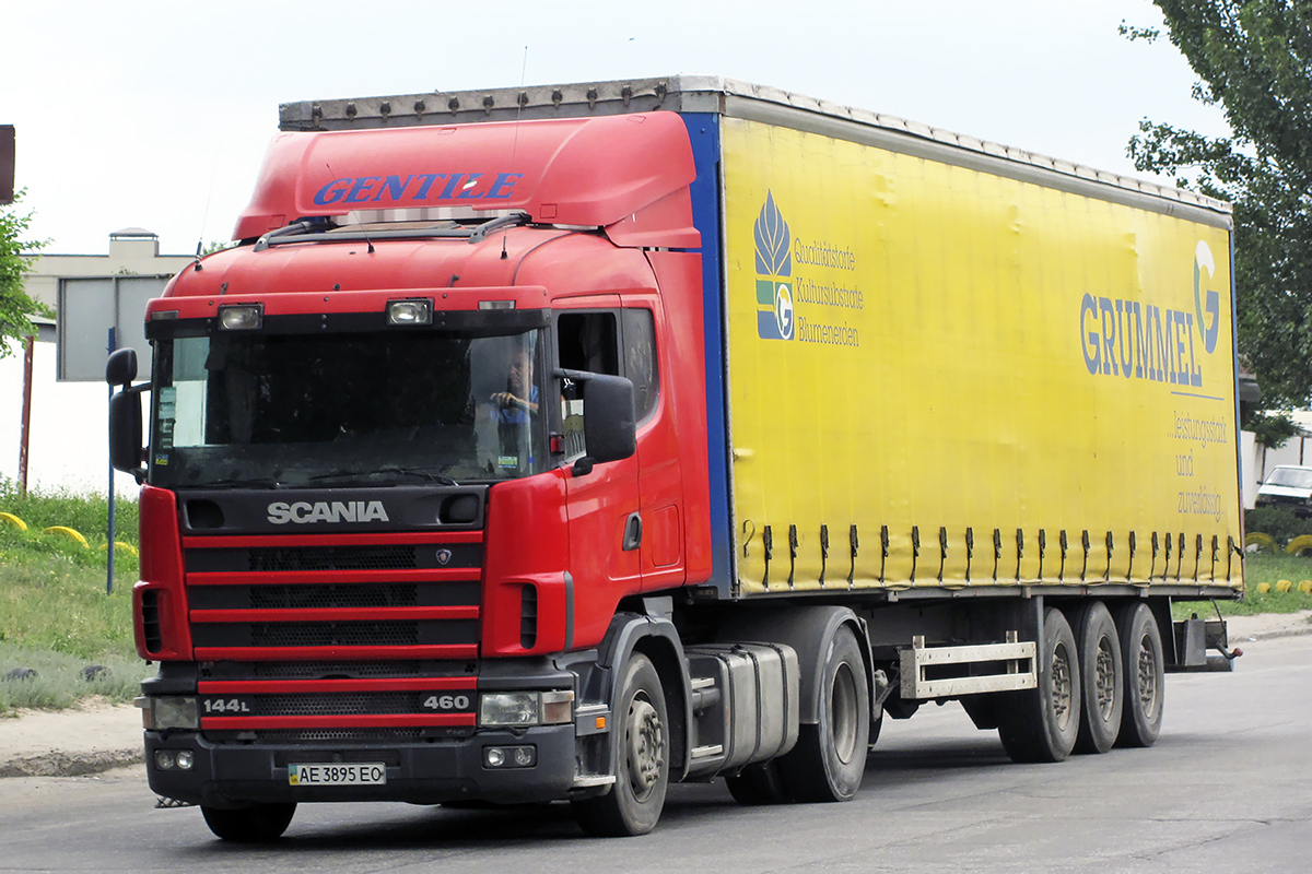 Днепропетровская область, № АЕ 3895 ЕО — Scania ('1996) R144L Днепропетровская область, № АЕ 3895 ЕО — Scania ('1996) R144L