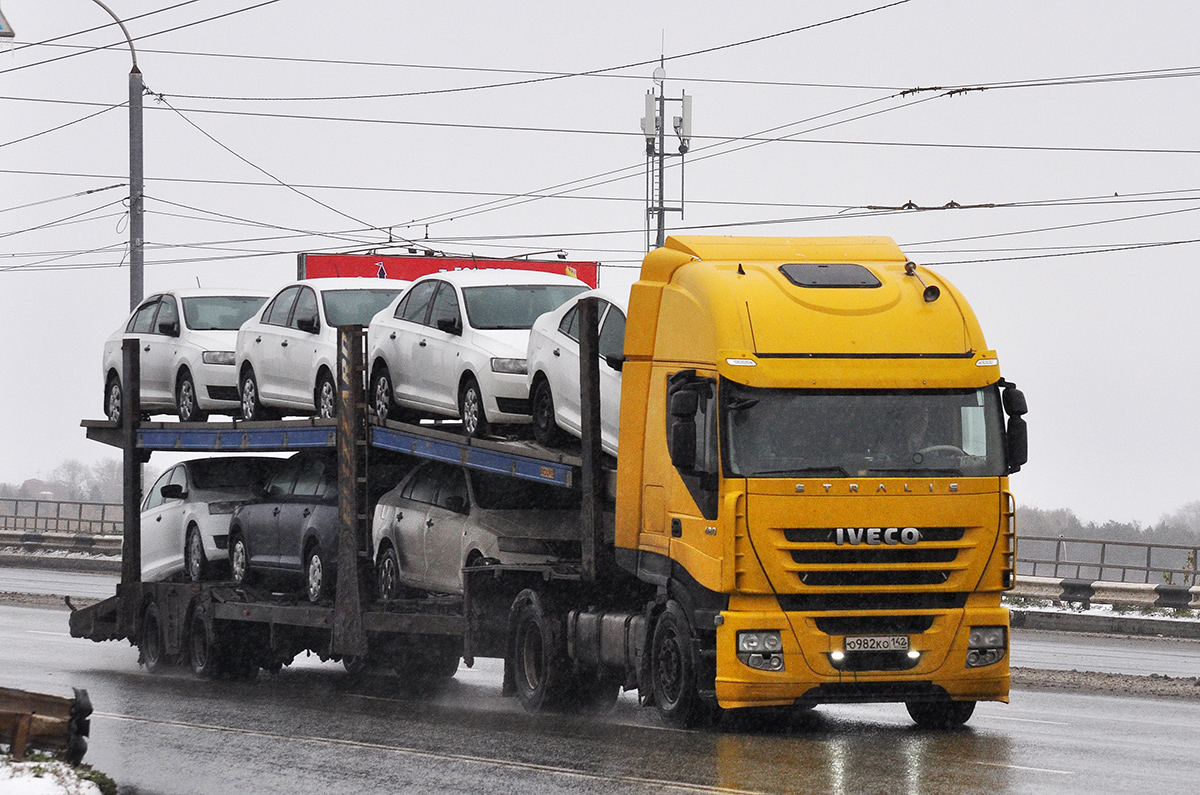 Кемеровская область, № О 982 КО 142 — IVECO Stralis ('2012) 420