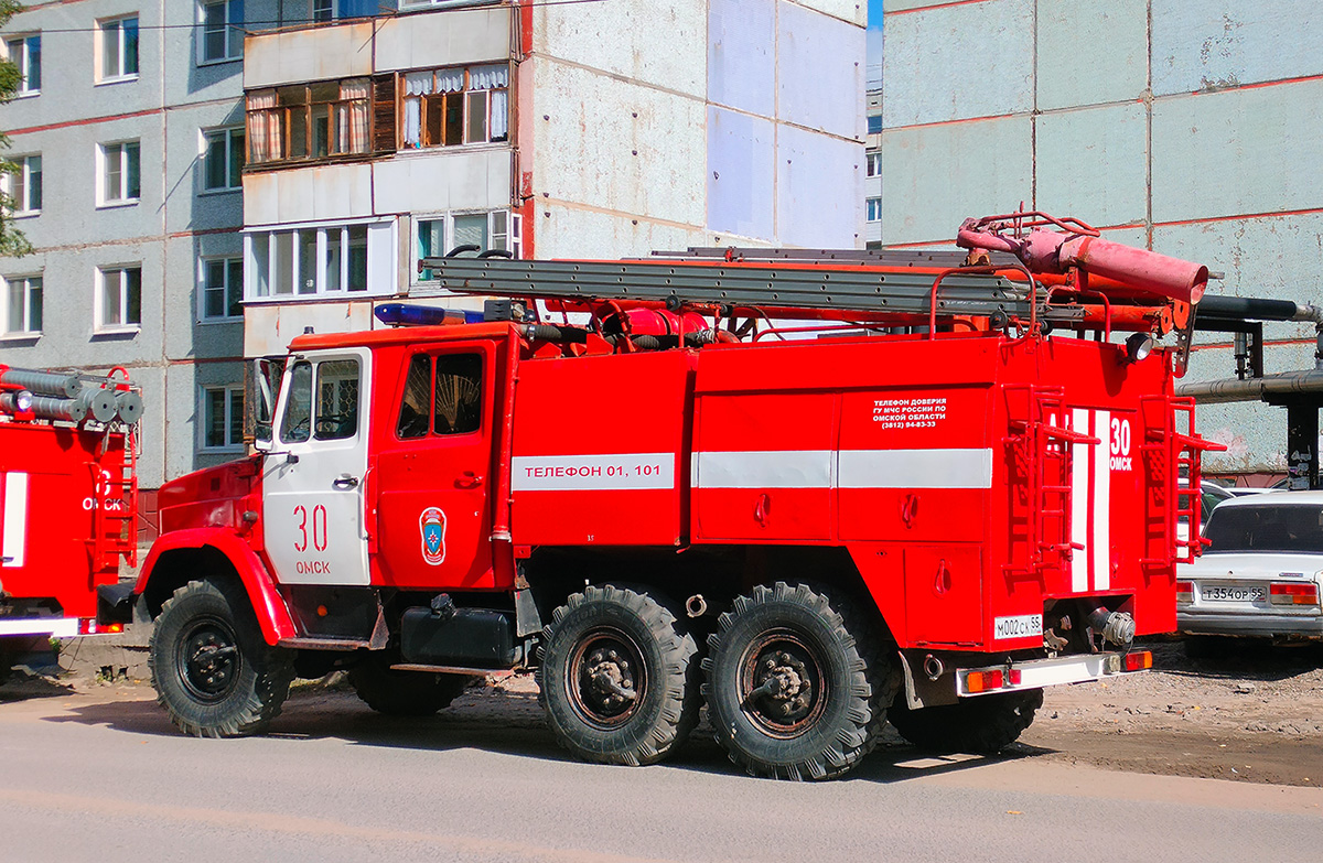 Омская область, № М 002 СК 55 — ЗИЛ-4334 (УАМЗ) Омская область, № М 002 СК 55 — ЗИЛ-4334 (УАМЗ)