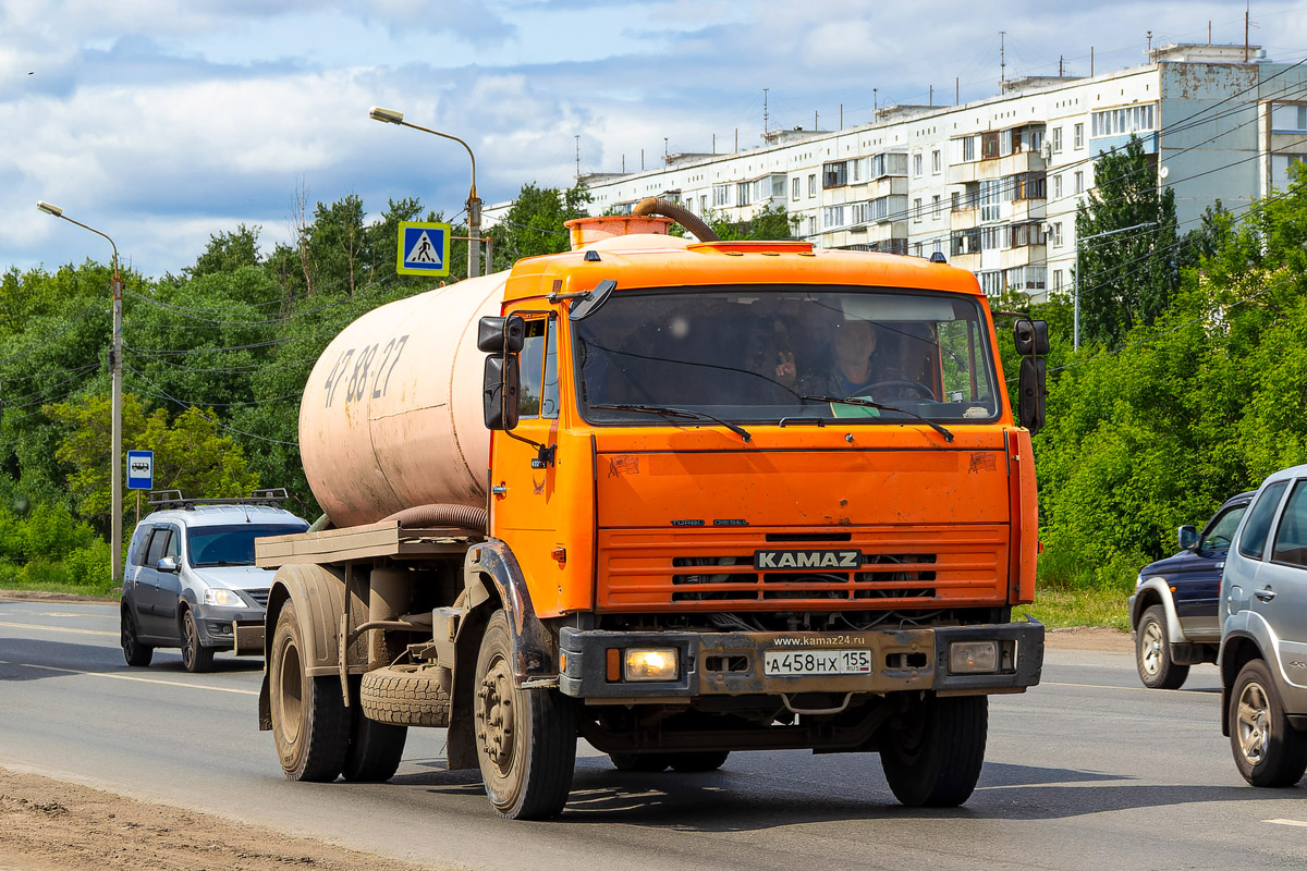 Омская область, № А 458 НХ 155 — КамАЗ-43253-A3(96)