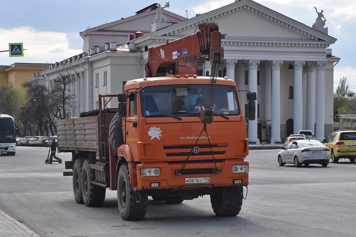 Волгоградская область, № А 061 ВУ 134 — КамАЗ-43118-46