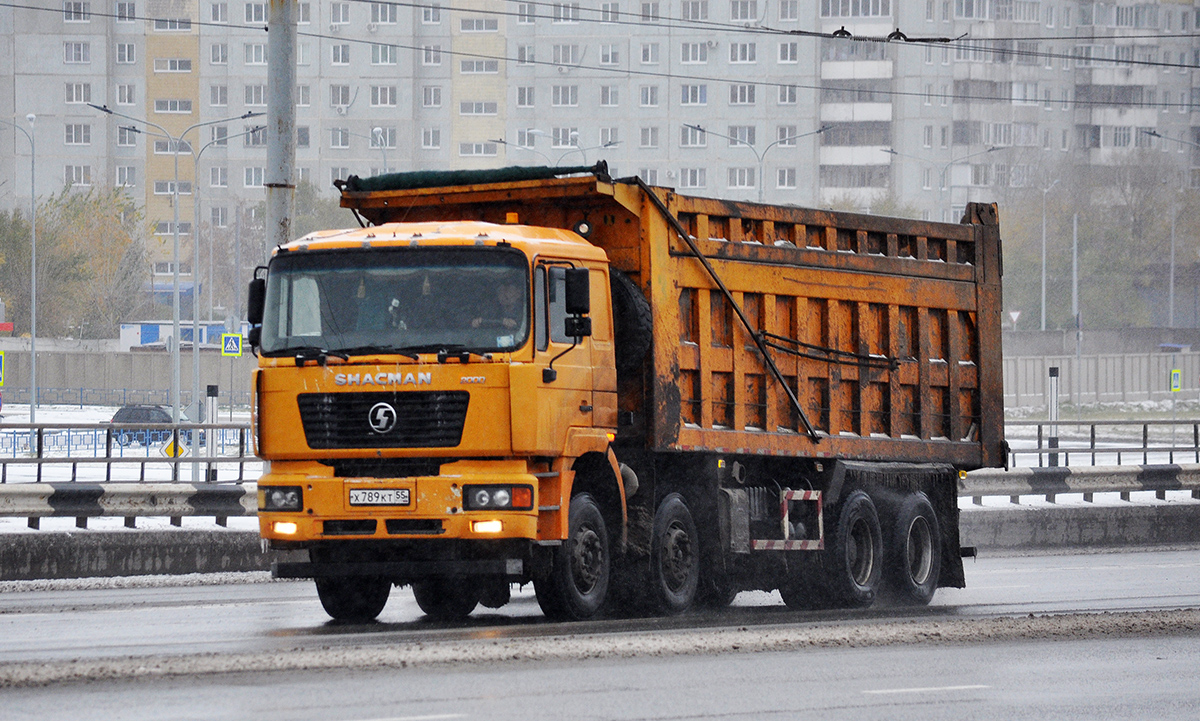 Омская область, № Х 789 КТ 55 — Shaanxi Shacman F2000 SX331x Омская область, № Х 789 КТ 55 — Shaanxi Shacman F2000 SX331x