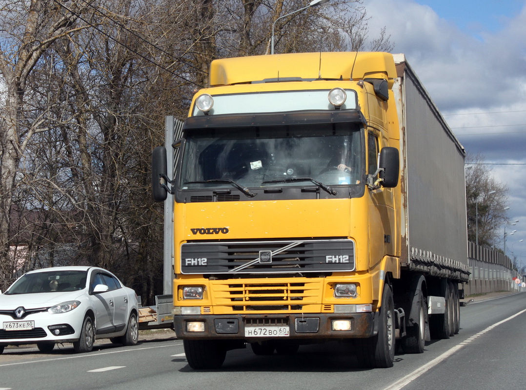 Псковская область, № Н 672 ВО 60 — Volvo ('1993) FH12.380 Псковская область, № Н 672 ВО 60 — Volvo ('1993) FH12.380